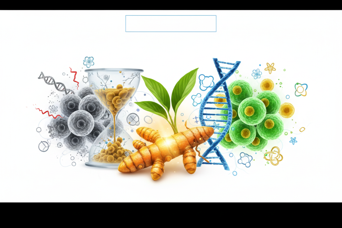 Curcumina e Anti-Aging - Benefici Scientifici per la Longevità Cellulare